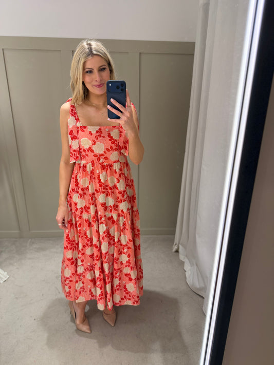 Dream Capri Dress Red