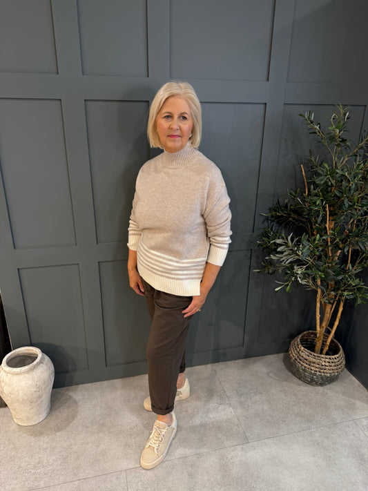 D.E.C.K Stripe Wool Knit