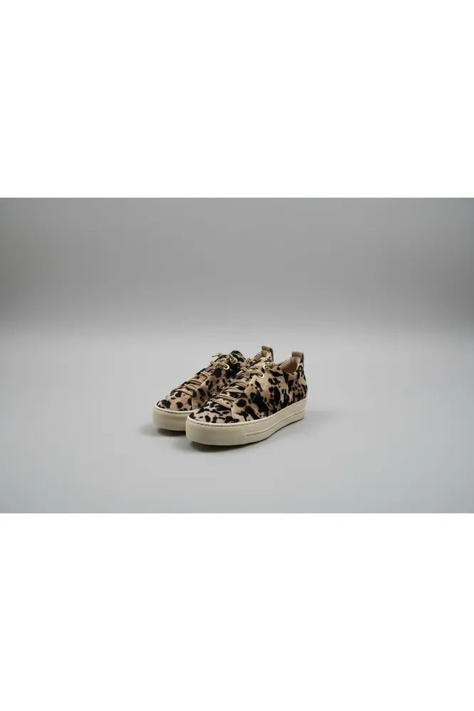 Paul Green Leo Suede Sand Sneaker