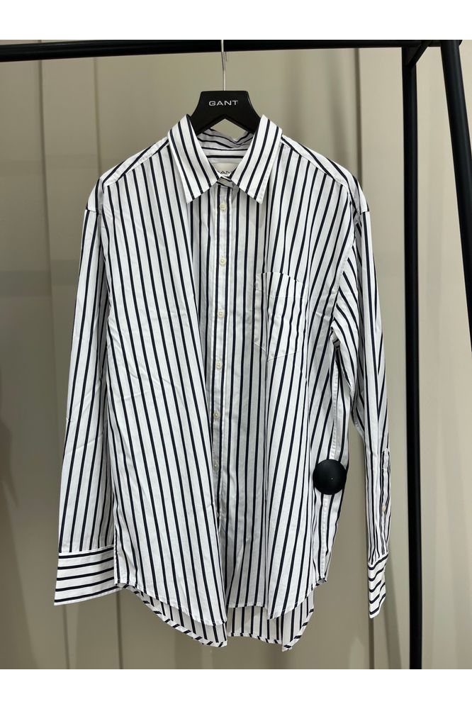 SS25 Gant REL Poplin Striped Shirt