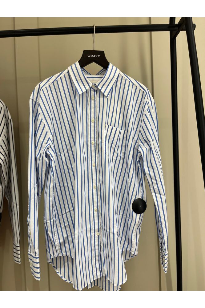 SS25 Gant REL Poplin Striped Shirt