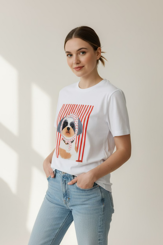 Carla French Dog T-Shirt