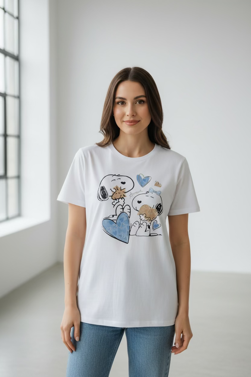 Carla Snoopy Dog T-Shirt