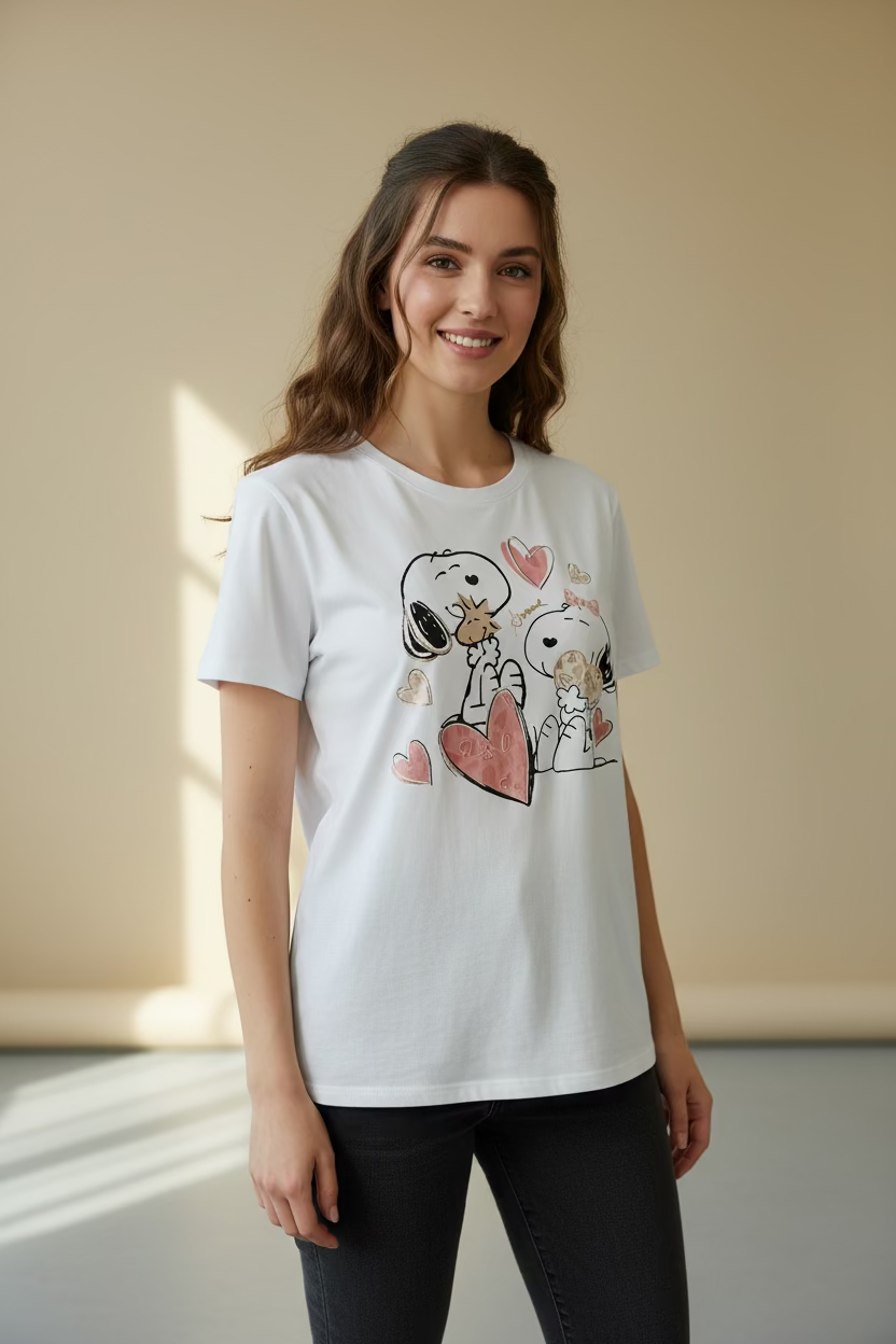 Carla Snoopy Dog T-Shirt