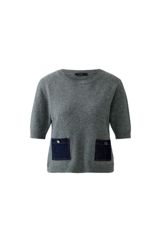 Oui Pullover Grey 98983