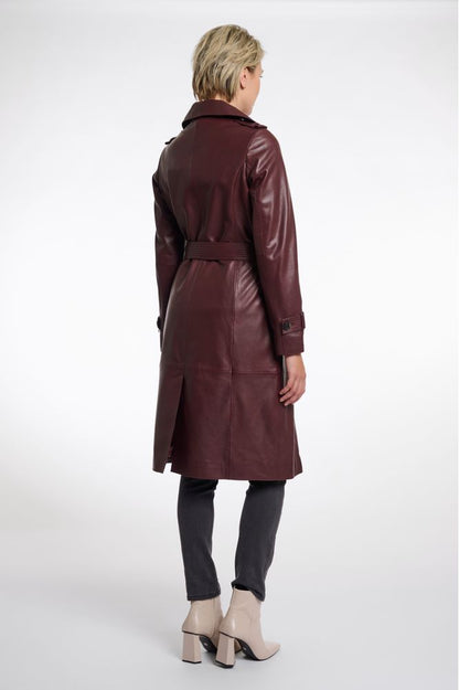 Rino & Pelle Irene Leather Trenchcoat