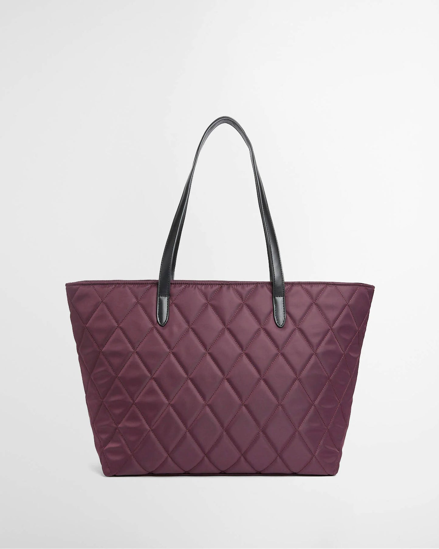 Barbour Quilted Tote Fig
