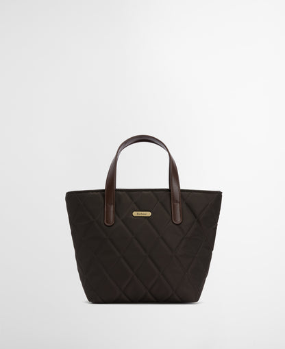 Barbour Mini Quilt Tote Bag Olive