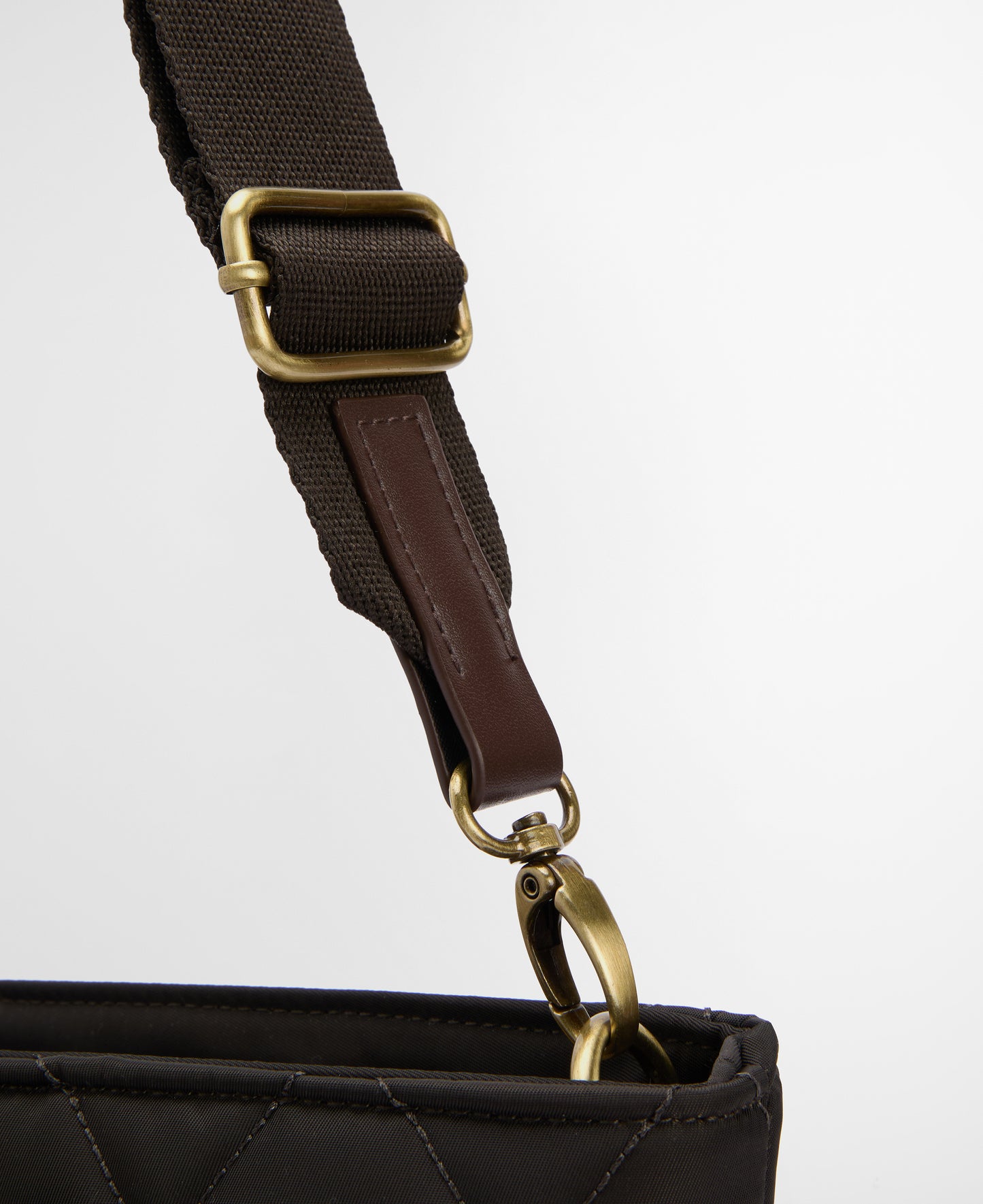 Barbour Mini Quilt Tote Bag Olive