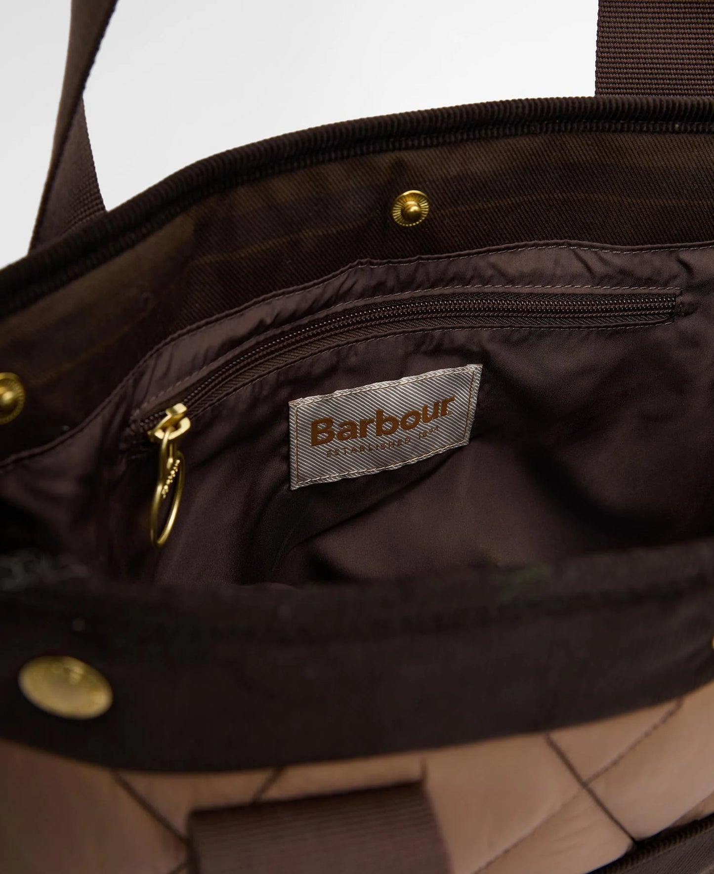 Barbour Healy Tote Bag Muted