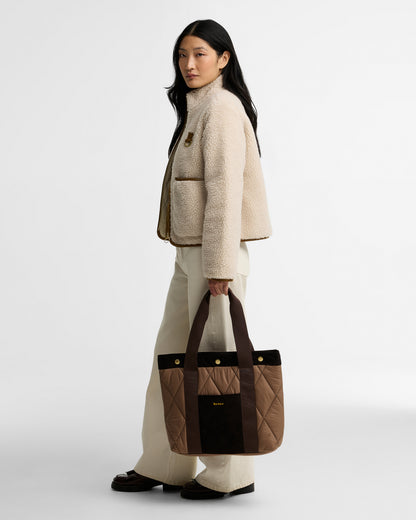 Barbour Healy Tote Bag Muted