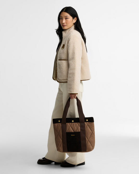 Barbour Healy Tote Bag Muted