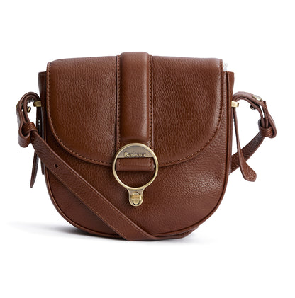 Barbour Elm Leather Bag Brown