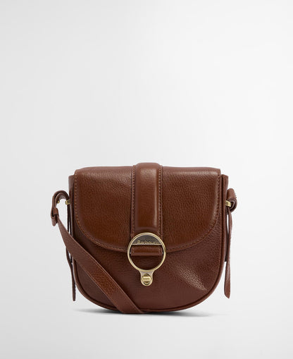 Barbour Elm Leather Bag Brown