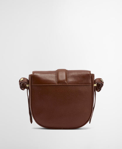 Barbour Elm Leather Bag Brown
