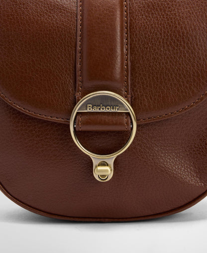 Barbour Elm Leather Bag Brown