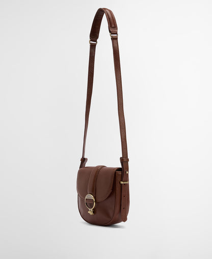 Barbour Elm Leather Bag Brown