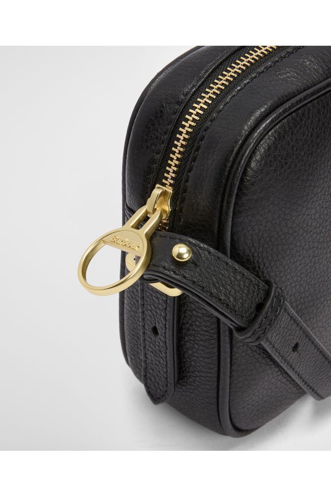 Barbour Daphne Leather Black