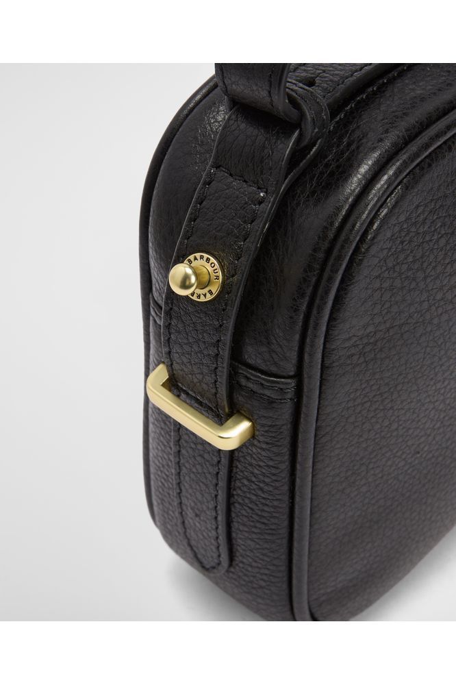 Barbour Daphne Leather Black