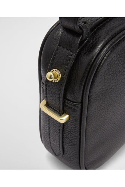 Barbour Daphne Leather Black