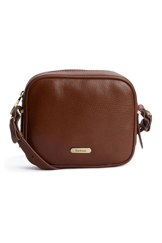 Barbour Daphne Leather Brown