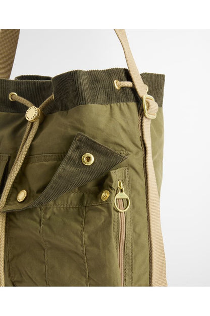 Barbour Mia Tote Bag Dusky Green