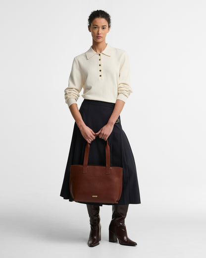 Barbour Alder Large Tote Brown