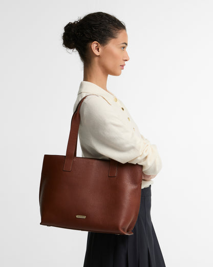 Barbour Alder Large Tote Brown