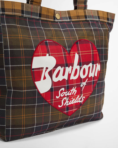 Barbour Heart Tote Bag Classic/Cardinal