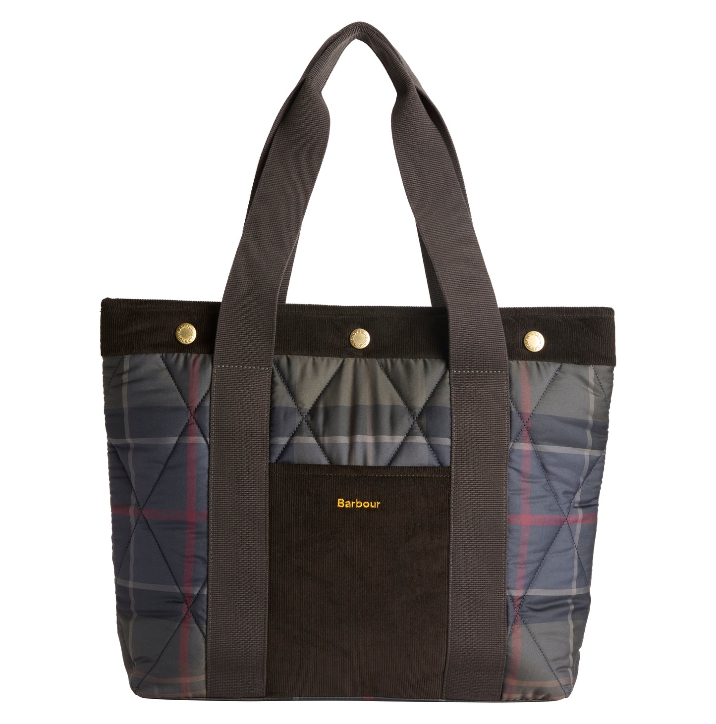 Barbour Healy Tote Bag Shadow Classic Tartan