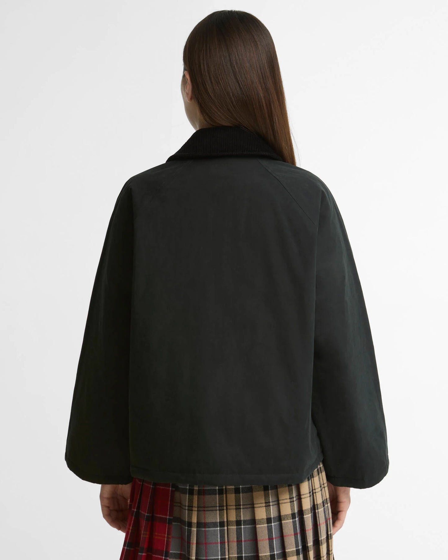 Barbour Dawn Reversible Jacket Black/Cardinal