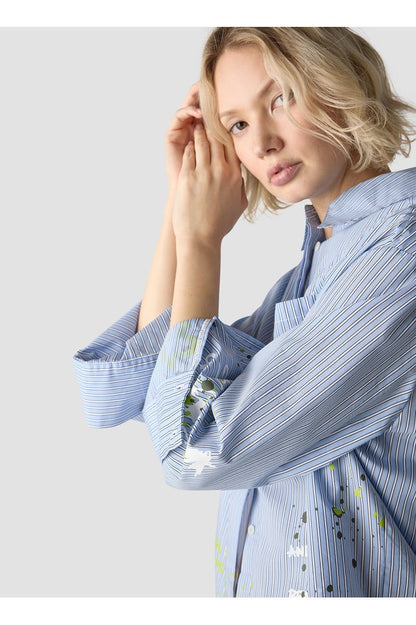 LeComte Blouse Light Blue 56-614104