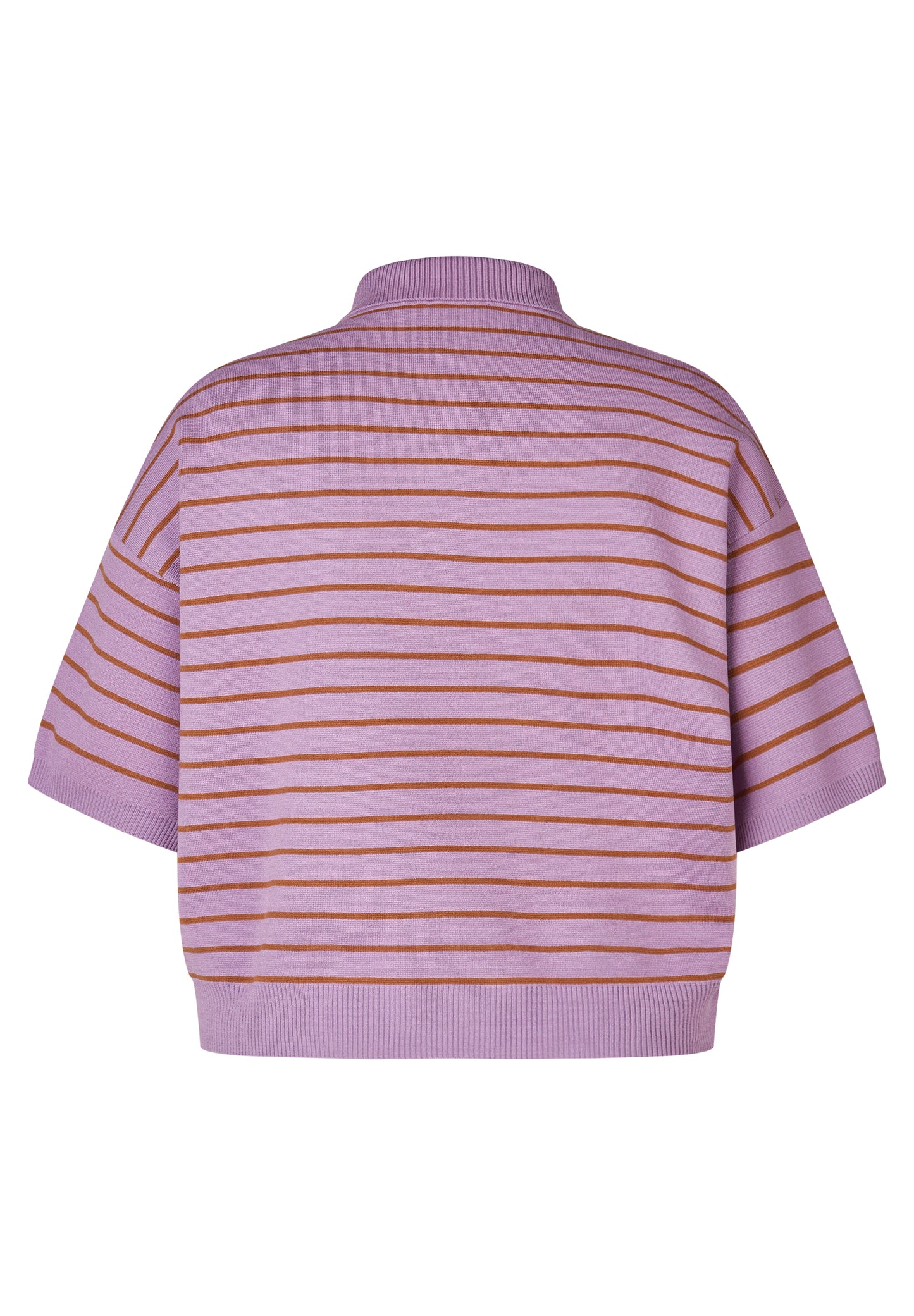 Le Comte Stripe Pullover-Lavender