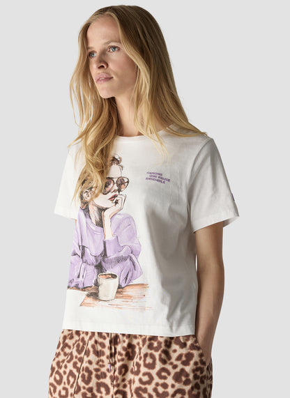 Le Comte Lady Cafe Top-Natural