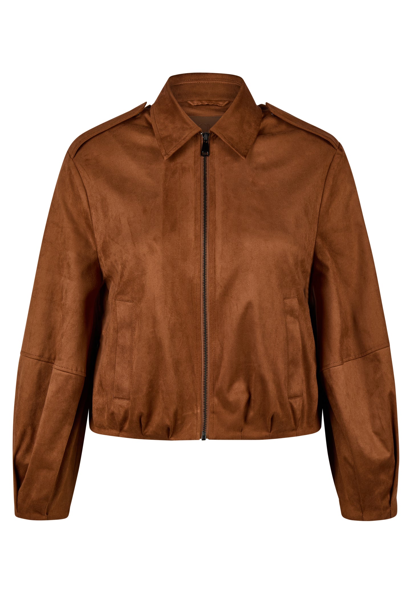 Le Comte Suede Jacket-Cinnamon