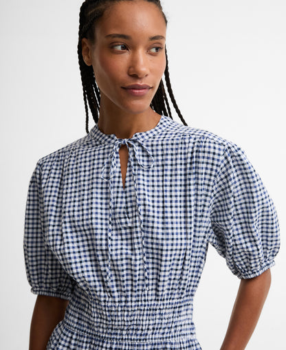 Barbour Ashwell Midi Dress Multi Gingham