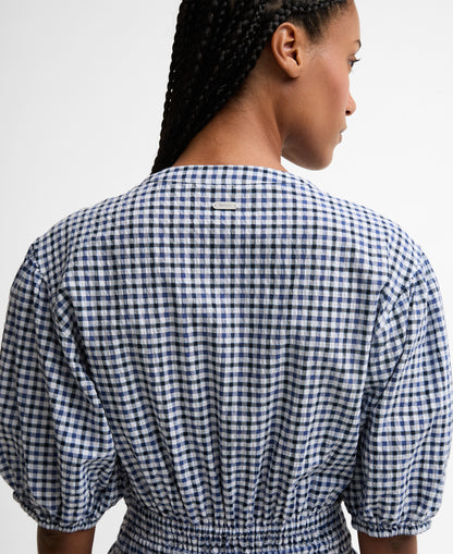 Barbour Ashwell Midi Dress Multi Gingham