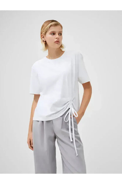 French Connection White Rallie Cotton T-Shirt