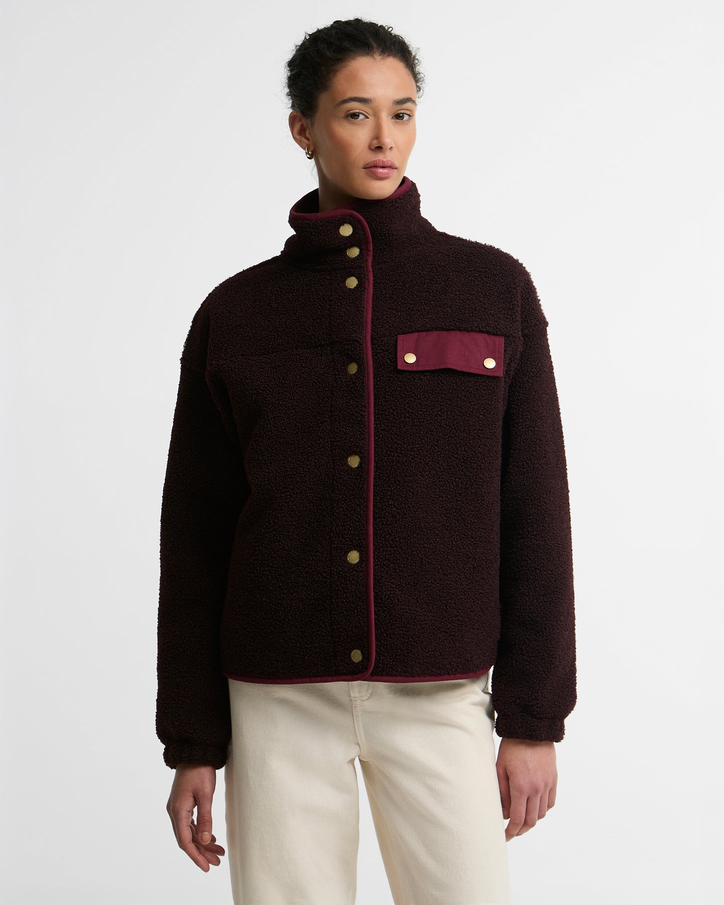 Barbour Mabel Fleece Fig