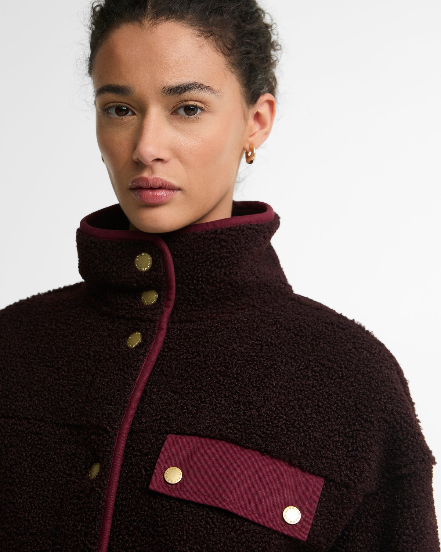 Barbour Mabel Fleece Fig