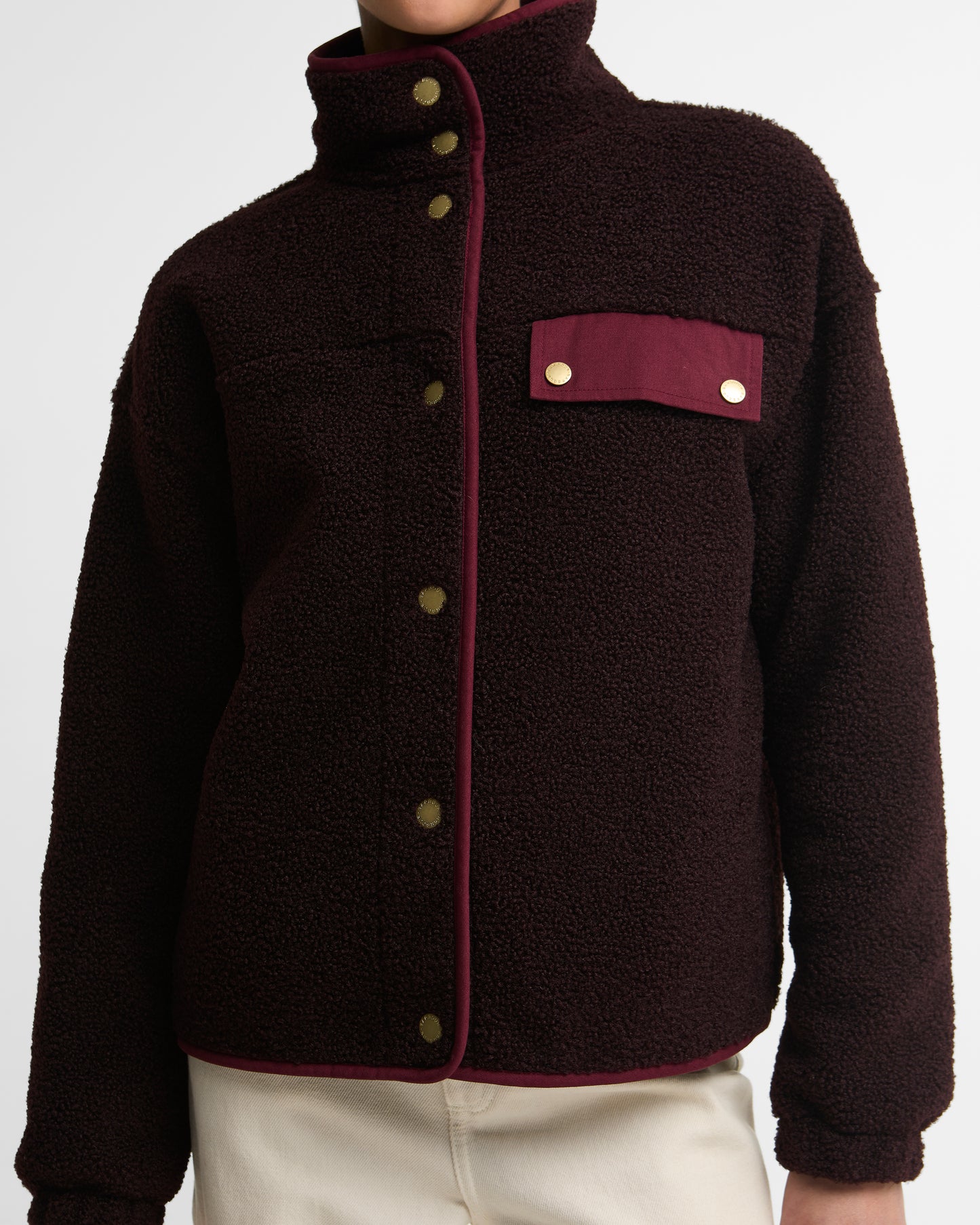 Barbour Mabel Fleece Fig