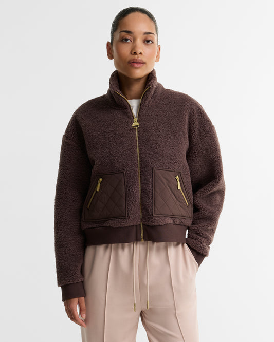 Barbour Gea Fleece Truffle
