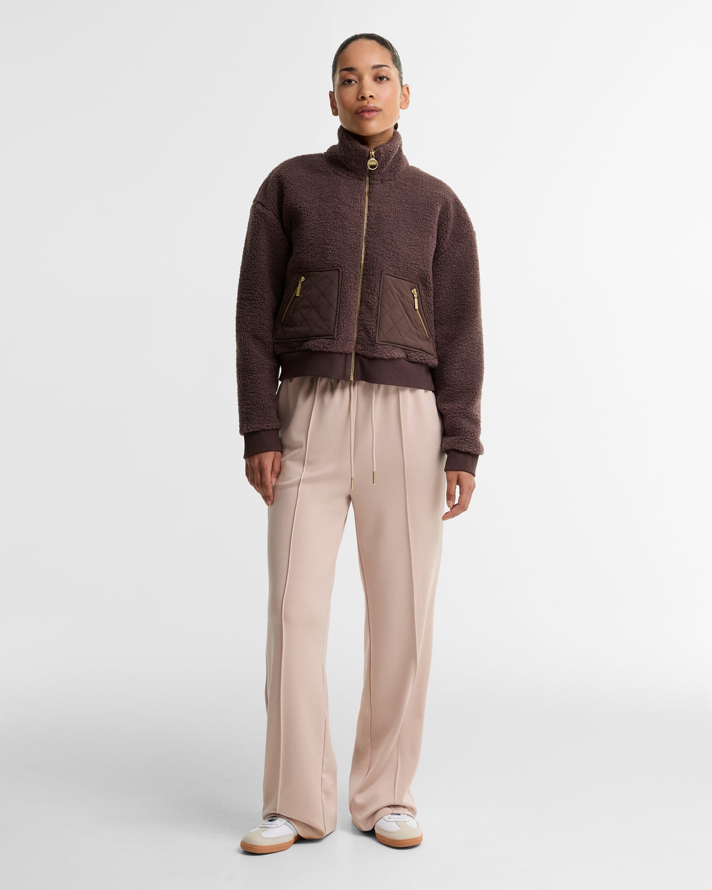 Barbour Gea Fleece Truffle