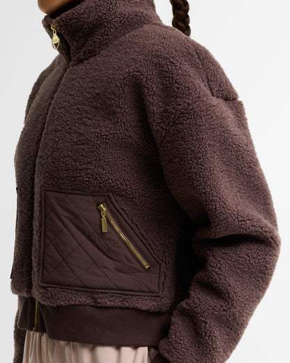 Barbour Gea Fleece Truffle