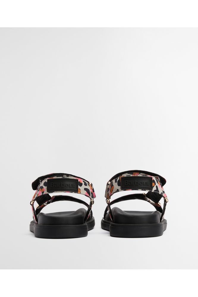Barbour Caitlin Sandal Leopard