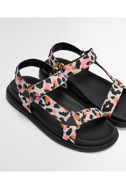 Barbour Caitlin Sandal Leopard