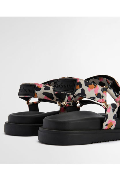 Barbour Caitlin Sandal Leopard