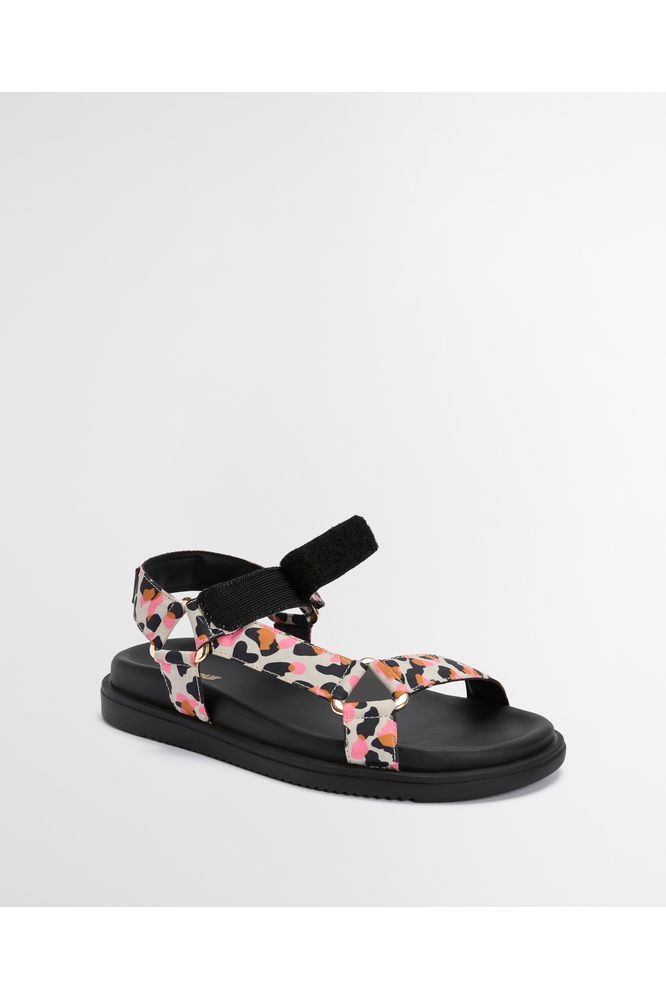 Barbour Caitlin Sandal Leopard