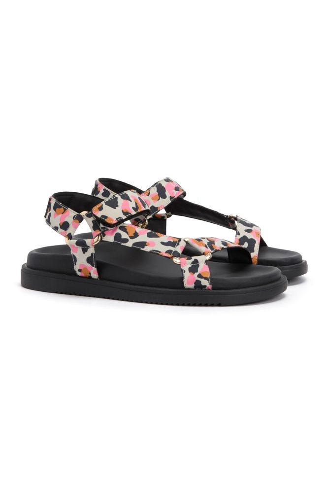 Barbour Caitlin Sandal Leopard