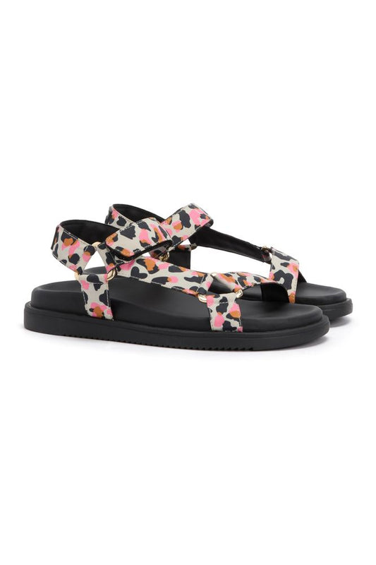 Barbour Caitlin Sandal Leopard